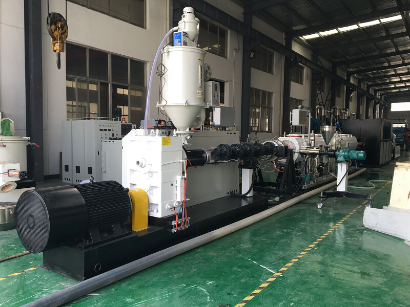 PE PP pipe production line